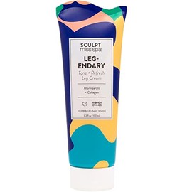 Miss Spa Crema Para Piernas, Crema De Colgeno Para Piernas, Aceite De Moringa Y Rosa Mosqueta Que Ayuda A Tonificar Y Refrescar Las Piernas Cansadas, 