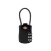 Travelon TSA Cable Lock, Black