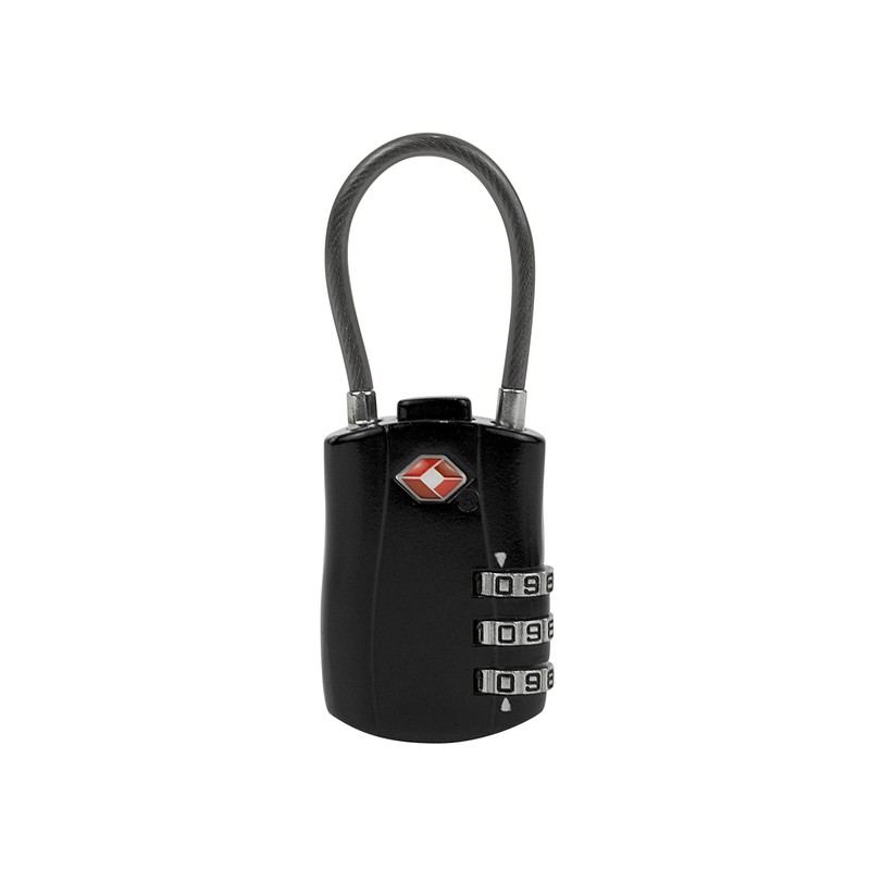 Travelon TSA Cable Lock, Black