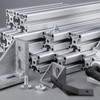 PATIKIL 135 Degree Angle Corner Brackets, 1Set2.32x0.55 Inch Aluminum Extrusion