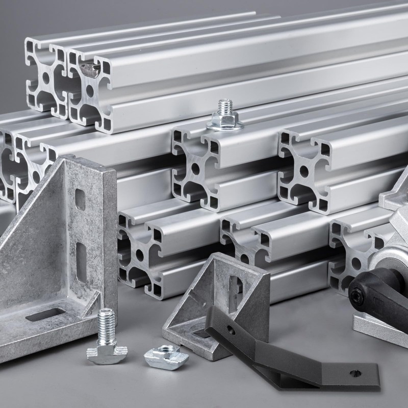 PATIKIL 135 Degree Angle Corner Brackets, 1Set2.32x0.55 Inch Aluminum Extrusion