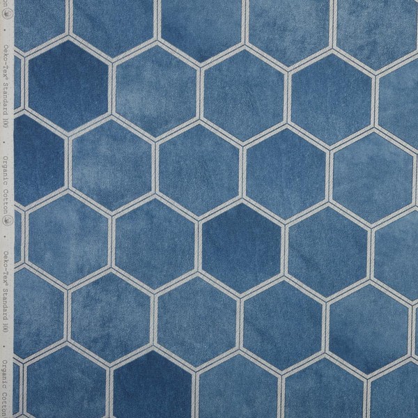 Kt KILOtela - Digital Printed Canvas Fabric, Half Panama Organic