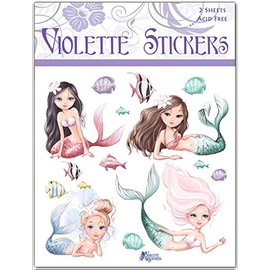 Violette Stickers Mermaid Girls