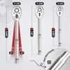TOMMARS Ratchet Set 1/4" 3/8" 1/2" Drive Ratchet Socket Wrench