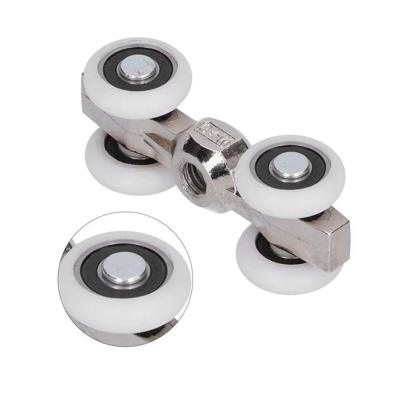 Shower Door Sliding Wheel Suspension Outer Pulley Roller Replacement Accessories
