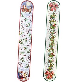 Widdle Gifts Christmas Card Holder for the Wall - Pack of 2 - Traditional Santa Design