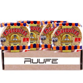 Chusquitas (Pck of 4 - 5 Count per pack) is a colombian Crispy Cookies snacks colombian product online colombian gift Comida colombiana Colombian Chips Colombian treats