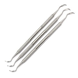 OdontoMed2011 Dental Elevator Sharp END Root TIP Pick 3 Pieces Instruments ODM