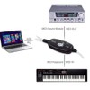 UCCKEYI 6Pcs USB in-Out for MIDI Interface 6.6ft / 2m