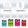 Super Glue Kit, 6 oz CA Glue (Thick, Medium-Thick, Medium,