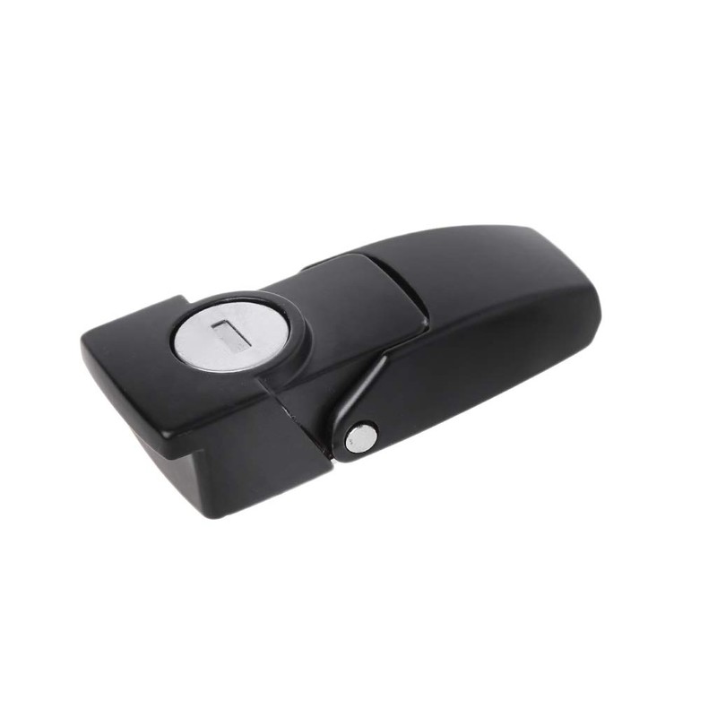 Rtengtunn Cabinet Black Coated Metal Hasp Latch DK604 Security Toggle