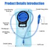 Riisoyu Leak-proof hydration bladder, 2L BPA-free drinking water bladder, hydration
