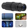 6 Pcs IP68 Waterproof Electrical Cable Connector, Outdoor 3 Way