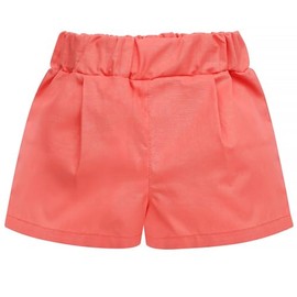 Pinokio Baby Girls' Wooven Shorts, Pink Summer Garden