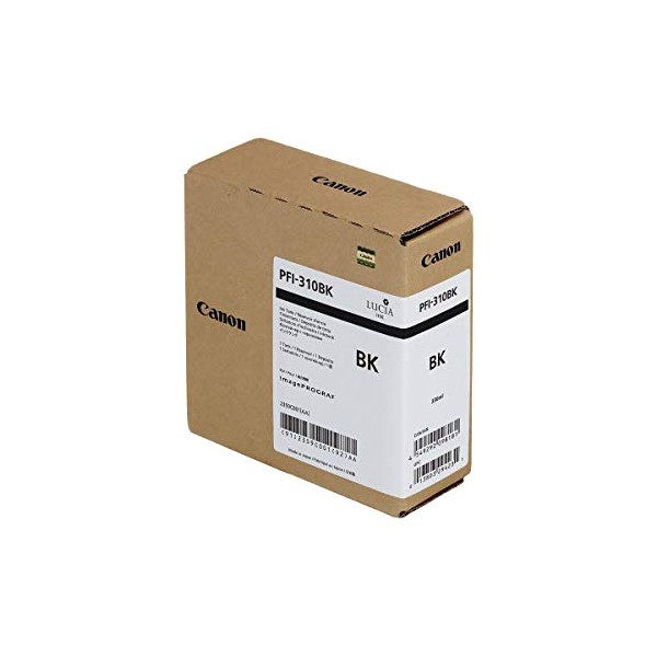 Canon PFI-310 330ml Black Pigment Ink Tank for imagePROGRAF TX-2000,