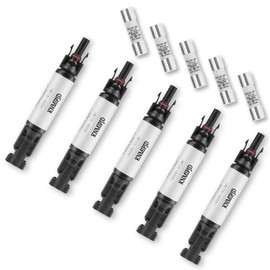KNMIPJD Solar Fuse Holder 15Amp 1000V Solar Panel Fuse 5PCS 15A mc4 Fuse IP67 Fuse Holder Suitable for Solar Energy Systems and Solar Panels（15A 5PCS）