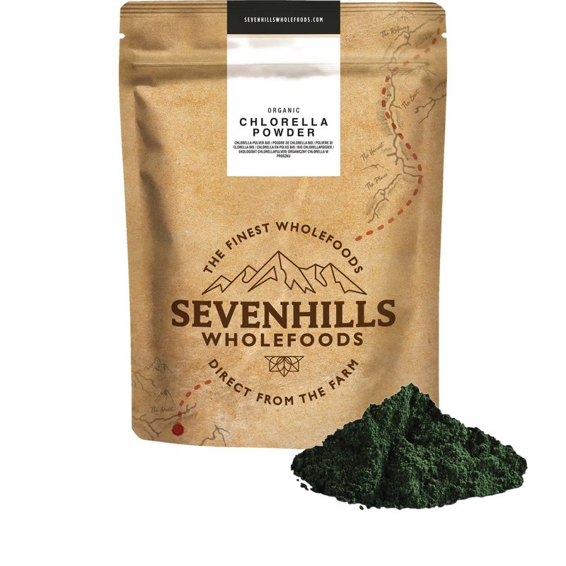 Sevenhills Wholefoods Organic Chlorella Powder 500g
