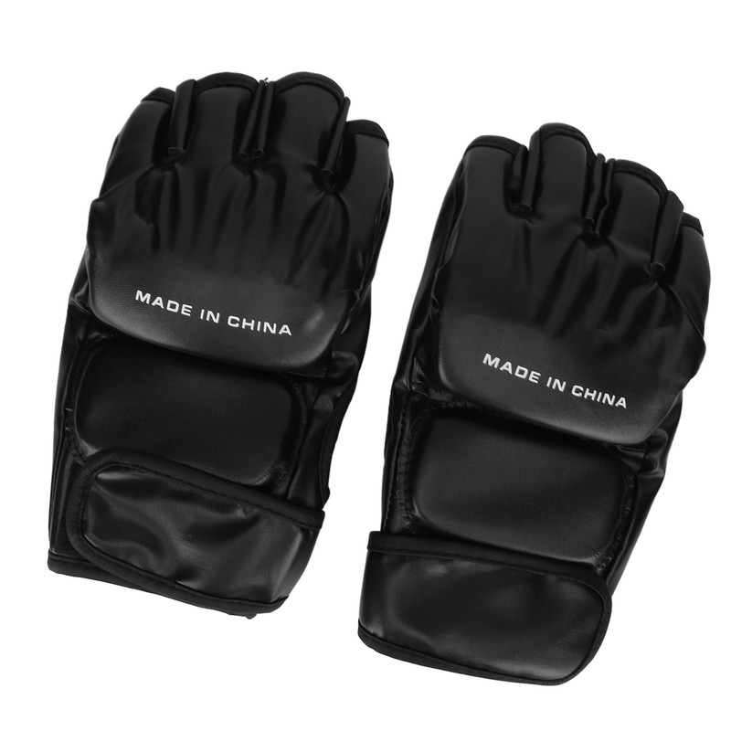 Hand Taekwondo Gear Glove Half Finger Safe Adjustable Wrist Band