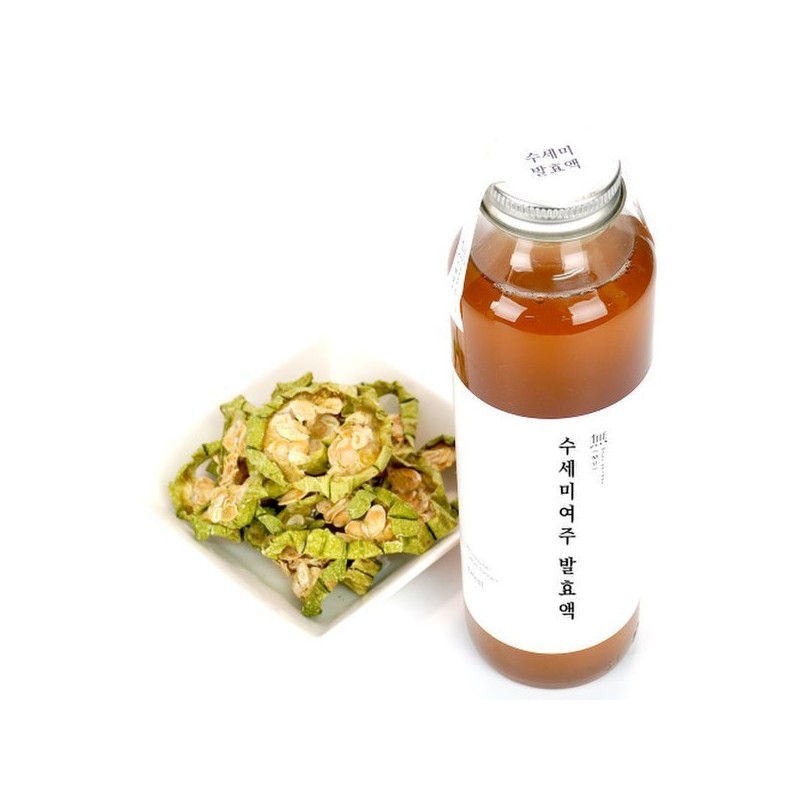 (창대농원)MU 수세미 여주발효액 420ml x 2병(유기농원료로 2년이상발효) (Changdae Farm) MU