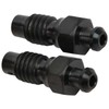 2Pcs Disc Brake Bleeder Screw Titanium Alloy M6 Rust Resistance