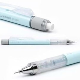 Tombow Mechanical Pencil, Monograph Pastel Color 0.5mm, Ice Blue (DPA-136A)