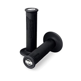 ProTaper Black Clamp-On Full Diamond Grips Pair for Most 2-Stroke and 4-Stroke Motocross Models 021693