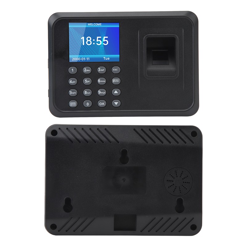 Fingerprint Attendance Machine Efficient Management Employee Checking in Recorder 100‑240V