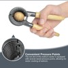 MOAZIFI Nutcracker, walnuts, hazelnut cracker with non-slip wooden handle and