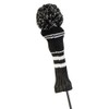 Longridge Men's Pompom Golf Head Cover White/Black,