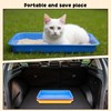 simarro 3 Pcs Low Entry Litter Box, 17.3 x 13.6