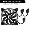 EMPIRE GAMING PC Case Fan Gamer 120 mm - High