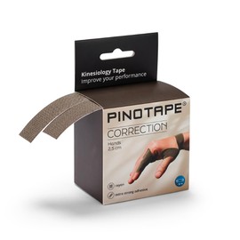 Pinotape Sport Correction Kinesiology Tape Hands Dark Grey 2 x 5 m x 2.5 cm