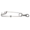 10 Set 3.8 X 150mm Fishing Snap Swivel 304 Stainless