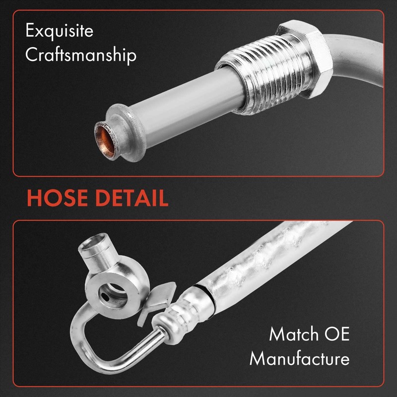 A-Premium Power Steering Pressure & Return Line Hose Assembly Compatible