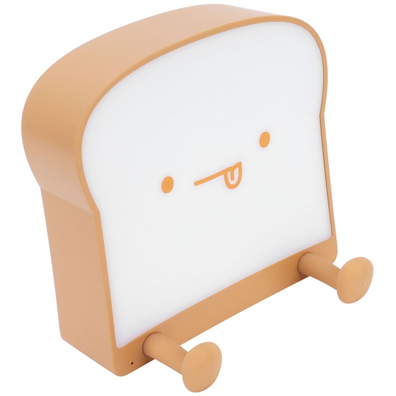 Bread Night Light with USB Charging and Timer Cute Bedroom