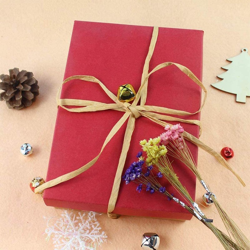 Xingbing Natural Raffia Ribbon,1 PC Paper Craft Ribbon Packing Twine