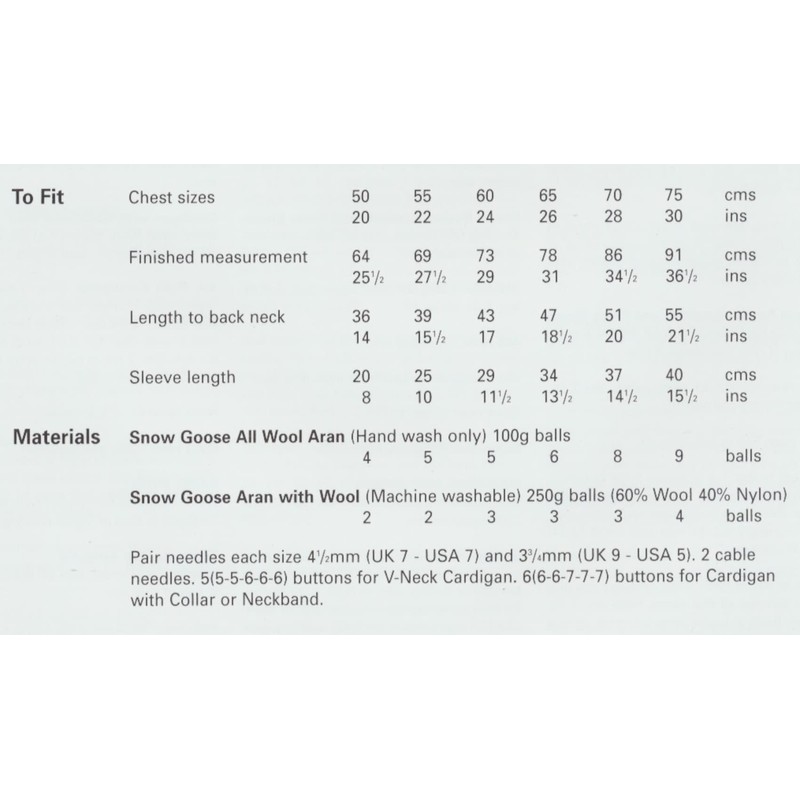 Peter Gregory Knitting Pattern 7216 Baby Cardigans