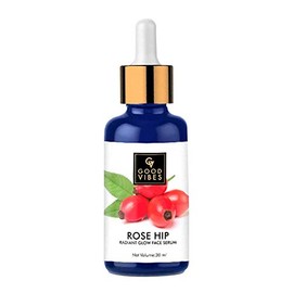 Good Vibes Suero Facial De Rosa Mosqueta  Fórmula Radiante Para Una Piel Tersa Y Luminosa  Suero Facial Hidratante Antiedad Con Vitaminas Y C  Sin... 