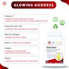 Glowing Goddess 60 Ultimate Marine Collagen Complex Capsules for Bones,
