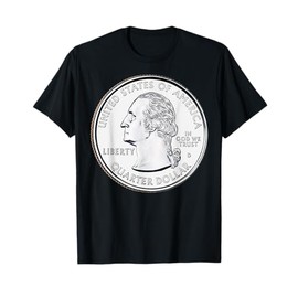 Oregon USA Quarter Dollar TShirt America United States T-Shirt