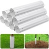 4pcs Expandable Tree Guards,Flexible Tree Bark Protector,Tree Trunk Protector Tubes