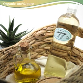 Dr Adorbale - 16 oz - Safflower Oil - 100% Pure Natural High Oleic Organic Cold Pressed