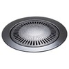 Bestco Direct Flame Yakiniku Grill Plate, Calorie Reduction, Round, 13.0