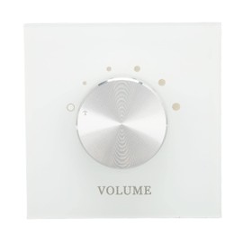 Wall Speaker Volume Control,Smart Home Volume Controller,Multifunction 5 Levels Volume Adjustment Background Music Tuning Switch,Wall Volume Control