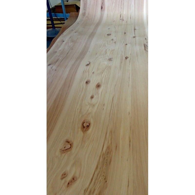 JSO Wood Products Hickory Pecan Rustic Planked Knotty Wood Veneer