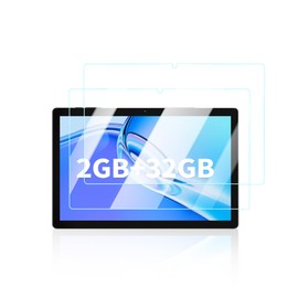 UYRUREL Screen Protector for SAIWAN M10 Tablet 10 inch Android Tablet,Anti-Scratch 9H Hardness Touch Sensitive 2.5D Rounded Edges Bubble Free Easy to Install,2 Pack.