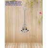 Artiwell Outdoor Shower Fixture System,with Rustproof Riser and Riser Extension,