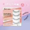 justcoco Natural False Eyelashes, Transparent Axis, False Eyelashes, Upper Eyelashes,