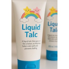 AAKSH555 |Pack of 3 | Liquid Talc Anti Chafing Baby Cream (3x200mlCare Pack) | Protect Delicate Skin – Keeps Skin Soft and Prevents Chafing Protects Sensitive Skin [Developed in the UK]