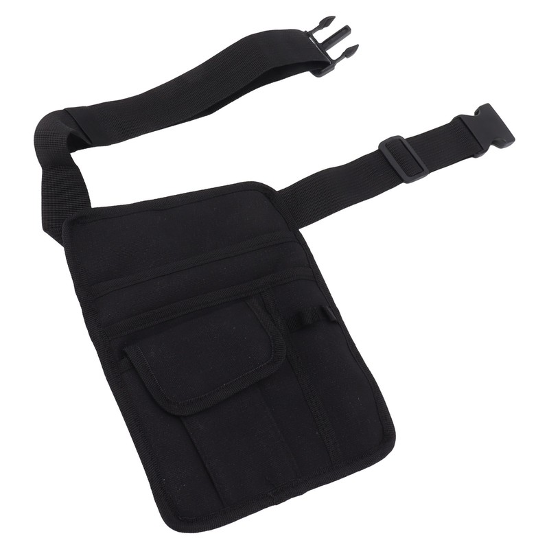 Restaurant Belt Bag Adjustable Portable Lightweight Canvas Waiter Waist Bag